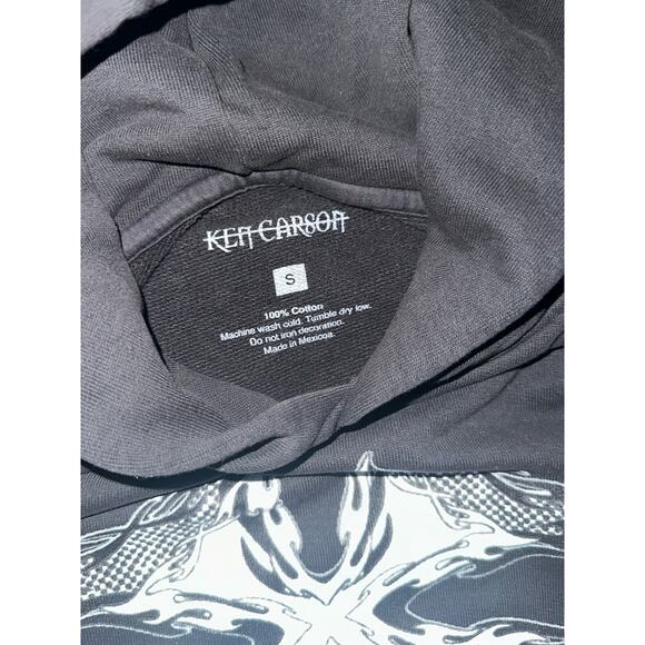 New Ken Carson X Pullover Hoodie - Opium Actual Hate Teen Tour Concert Merch S - Picture 3 of 3